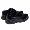 Men stylish, elegant shoes 972 patent indigo combined