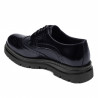 Men stylish, elegant shoes 972 patent indigo combined