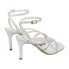 Women sandals 1337 silver