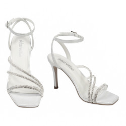 Women sandals 1337 silver
