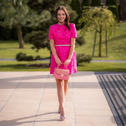 Women sandals 1316 pink lifestyle