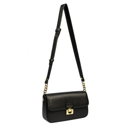 Women shoulder bag 025g biz black