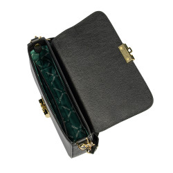 Women shoulder bag 025g biz black