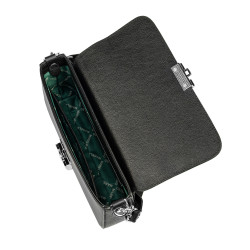 Women shoulder bag 025g 01 biz black