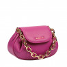 Women shoulder bag 027g pink fuxia