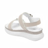 Women sandals 5106 white+ivory