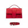 Women shoulder bag 028g 01 croco red