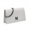 Women shoulder bag 029g 01 croco white