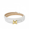 Women belt 42m biz white