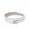 Women belt 42-1m biz white
