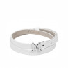 Women belt 42-1m biz white