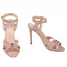 Women sandals 1326 patent nude