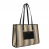 Women beach bag 031g black combined