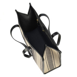 Women beach bag 031g black combined