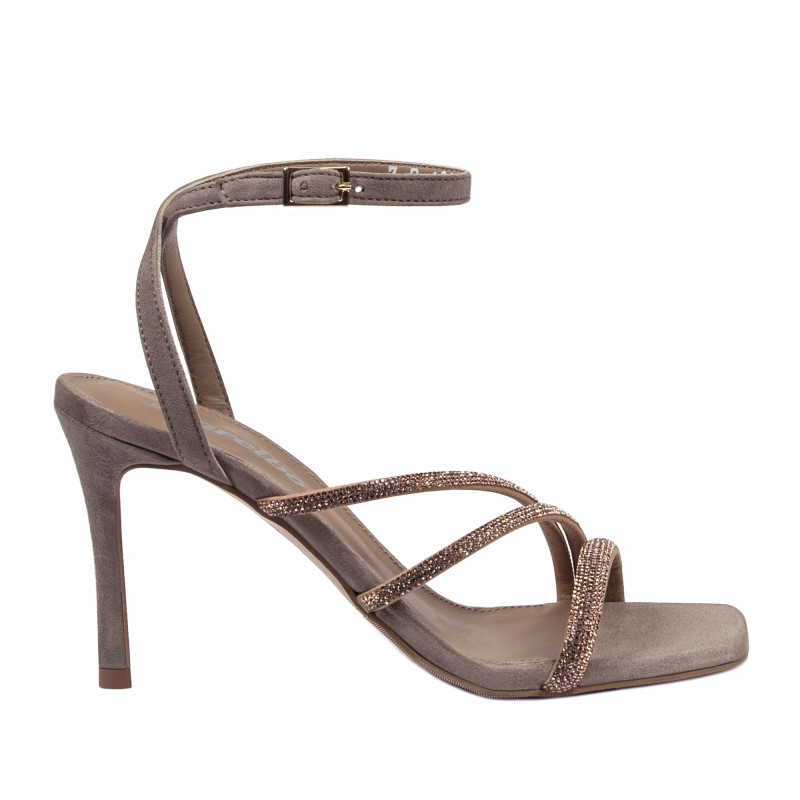 Women sandals 1337 sand velour