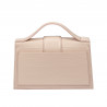 Women shoulder bag 028g 01 croco beige