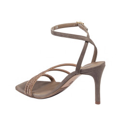 Women sandals 1337 sand velour