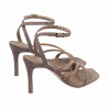 Women sandals 1337 sand velour