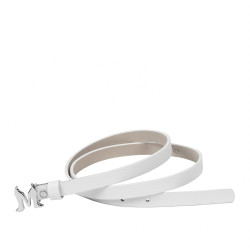 Women belt 42-1m biz white