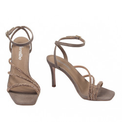 Women sandals 1337 sand velour