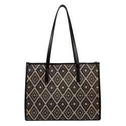 Women beach bag 031-1g motiv black combined