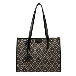 Women beach bag 031-1g motiv black combined