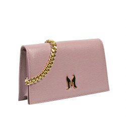 Women shoulder bag 029g poudre safiano