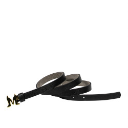 Women belt 42m black presat