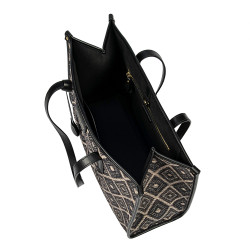 Women beach bag 031-1g motiv black combined