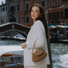 Women shoulder bag 027g cappuccino