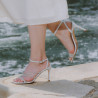 Women sandals 1337 silver lifestyle
