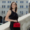 Women shoulder bag 028g 01 croco red