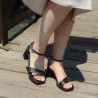 Women sandals 1335 black lifestyle