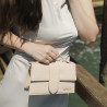Women shoulder bag 028g croco beige lifestyle