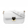 Women shoulder bag 025g biz white