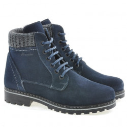 Women boots 3269 indigo velour