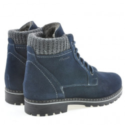 Women boots 3269 indigo velour
