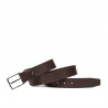 Men belt 70b brown