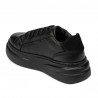 Women sport shoes 6077 black combined