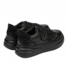 Women sport shoes 6077 black combined