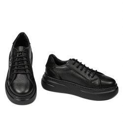 Women sport shoes 6077 black combined