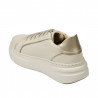 Women sport shoes 6077 beige combined