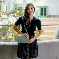 Women shoulder bag 025g 01 biz bleu