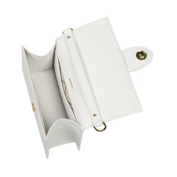 Women shoulder bag 028g croco white