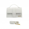 Women shoulder bag 028g croco white