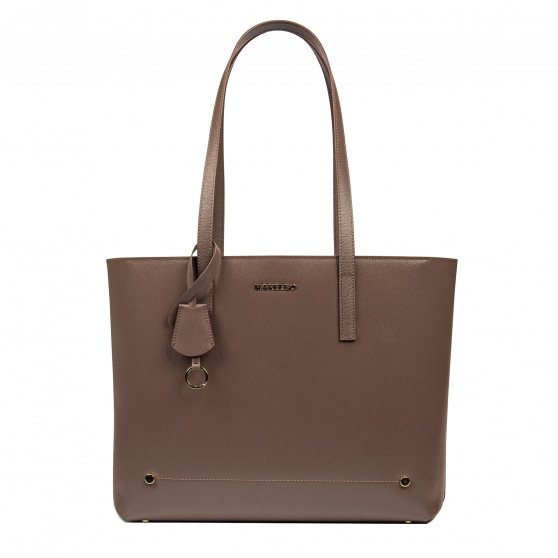 Women shoulder bag 030g cappuccino safiano