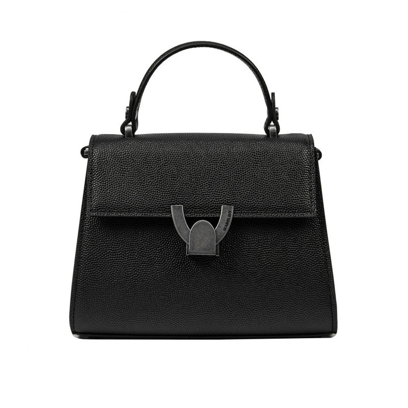 Women shoulder bag 032g 01 black caviar