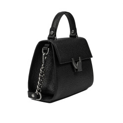 Women shoulder bag 032g 01 black caviar