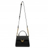 Women shoulder bag 032g black caviar