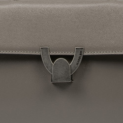 Women shoulder bag 032g 01 taupe caviar